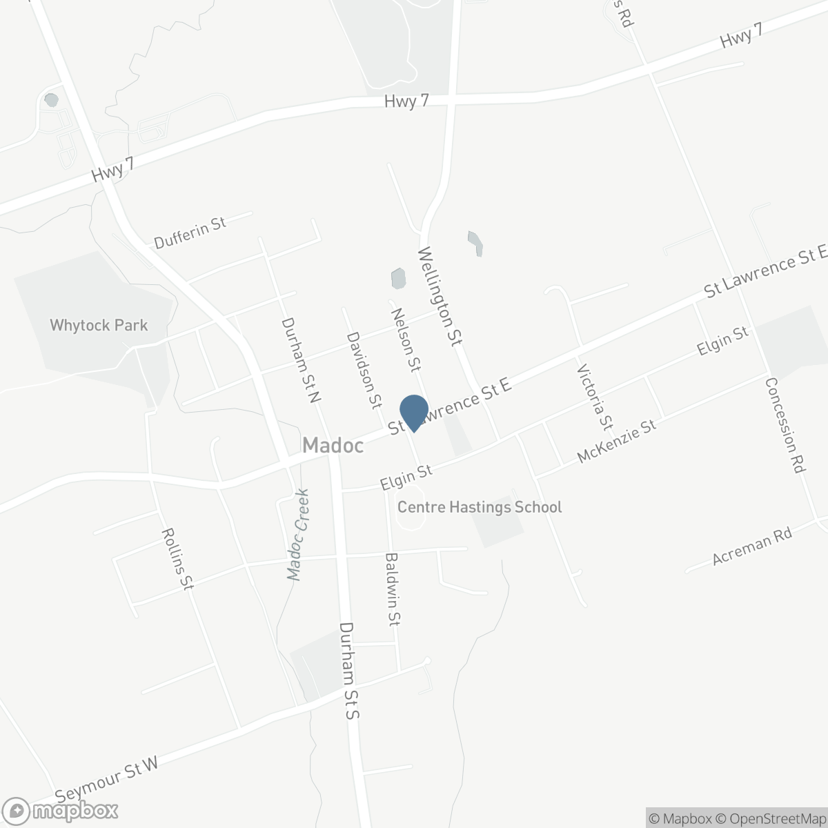 136 ST LAWRENCE STREET, Madoc, Ontario K0K 2K0